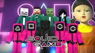 Squid Game : Reverse the Game to Pay their Wrong Doing #minecraft #animation #movie #comedy