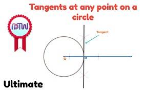 Mastering Geometry: Drawing Tangents on Circles Made Easy