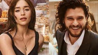 Daenerys and Jon Snow/Emilia Clarke and Kit Harington commercial/Дейенерис и Джон Сноу в р