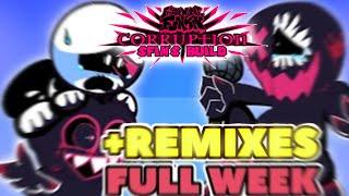 Funkin' Corruption SFin's Build V5 | SPOOKY KIDS vs EVIL BF FULL RECREATED WEEK (+ REMIXES)