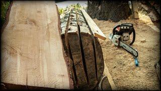 Freehand Chainsaw Milling 