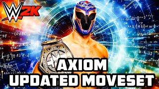 WWE 2K24 | Axiom Updated Moveset + Realistic Base Superstar Settings