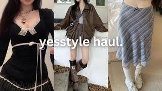 yesstyle haul | cute & affordable korean fashion 