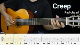 Creep – Radiohead - Fingerstyle Guitar Tutorial + TAB & Lyrics