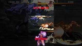 FALLEN ONE vs GIANO - The most epic fight ever made ! #mugen #shortsvideo #shortsvideo #viralvideo