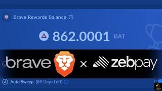 Brave Browser Earn Money in India | Brave Rewards | Zebpay