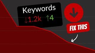 How to Improve Search Engine Visibility Of Your Website | Gain Lost Keywords Back