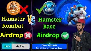 Hamster base airdrop $4500  | Hamster base A - Z information| Hamster base earn money and claim