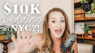 Can I Plan a $10k Wedding in NYC?!? Watch me WORK 