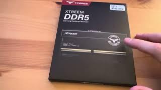 DDR5 8400 CL38 Test - TeamGroup T-Force Xtreem - 14900K - Z790 Apex