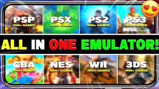 {NEW}All In One Emulator For Android | Turn Your Mobile To A Gaming Console Using This Emulator !