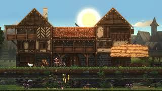 Sons of Valhalla - Village building by day and night