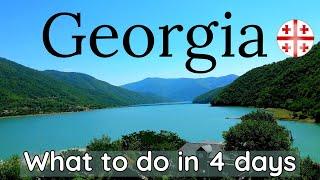 Georgia Country I 4 days Trip I What to do & See in Georgia I  Day Tours from Tbilisi I Vlog #77