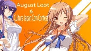 August loot & Culture Japan Con + Contest (Ended)