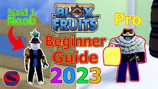 Blox Fruits Beginners Guide! 2023