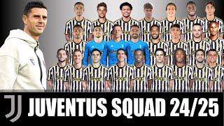 JUVENTUS SQUAD FOR 2024/25 SEASON UNDER THIAGO MOTTA | SERIE A | RUMOUR