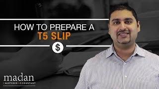 How to Prepare a T5 Slip