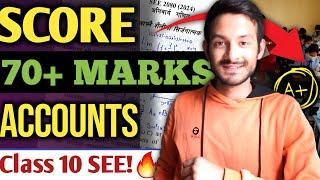 SEE 2081 Class 10 'ACCOUNTS' Hacked! |  Anurag Silwal