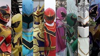 Mahou Sentai Magiranger - Each Ranger's Henshin/Transformation