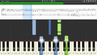 Rammstein - Mutter - Piano tutorial and cover (Sheets + MIDI)