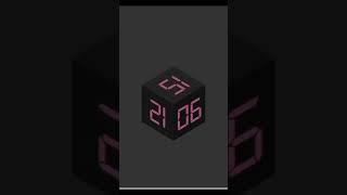 3D amazing Clock Design HTML and CSS Using