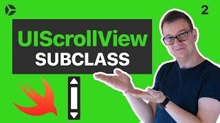 Subclass UIScrollView in Swift (2019)