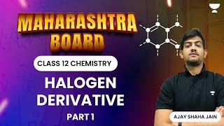 HALOGEN DERIVATIVE | HSC Class 12 | Chapter 10 | Chemistry | Part 1 | Ajay Shaha Jain