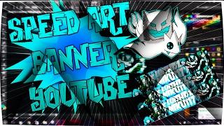 [SPEED ART 3#] BANNER PARA MI CANAL ECHO POR MI (HAGO BANERS) [Luishdzmiku117