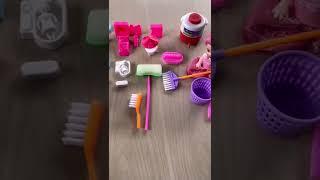 miniature house cleaning set | Barbie kitchen set ️️️