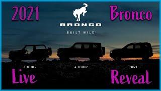 2021 Ford Bronco Reveal