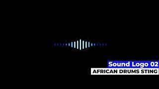 Intro Logo Sound 02 African Drums Sting