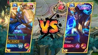 ALJUICE VS GLOBAL MARTIS!! (Meta fighter vs 650 stack aldous tutorial!!)