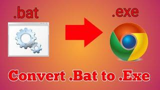 How To Convert Bat Files To Exe With Icon For Free | Advance Bat To Exe Convert
