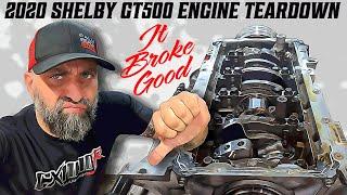 WE FIND OUT WHAT WENT WRONG WITH OUR 2020 GT500! | Engine Teardown
