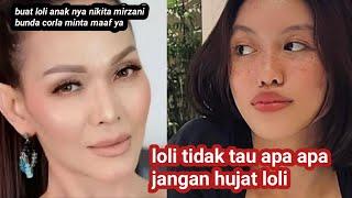 RENDAH HATI,BUNDA CORLA MINTA MAAF PADA BUAH HATI NIKITA MIRZANI