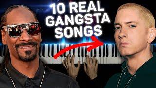 10 REAL GANGSTA SONGS