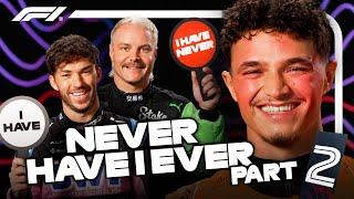 Never Have I Ever With Our F1 Drivers! | Episode 2