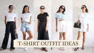 TSHIRT OUTFIT IDEAS: How To Style & Finding The Perfect TShirt