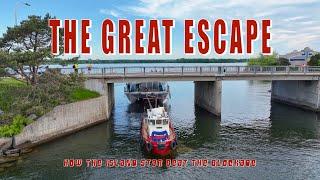 The Great Escape - how the Island Star (le Bateau Mouche II) broke the Causeway Blockade 4K