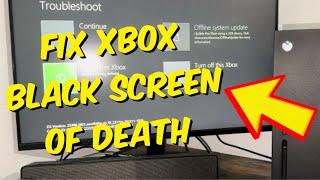 How To Fix Xbox ONE/Series X/S Black Screen Of Death 2024 - Easy Fix!
