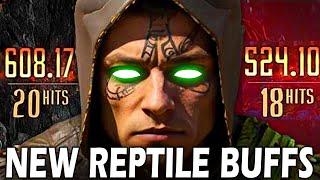 Mortal Kombat 1 - Godlike Reptile Buffs Explained!