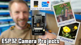 Programmable Wildlife / Security / Timelapse Camera Projects with an ESP-32 CAM