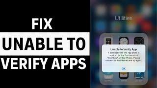 How To Fix Unable to Verify App iOS 17 (EASY GUIDE)