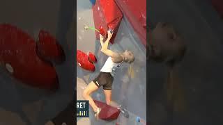 Janja Garnbret is back ifsc 2023 #shorts