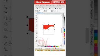 simple curve design in coreldraw