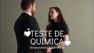 Teste de química de Sophie Skelton e Richard Rankin | Outlander