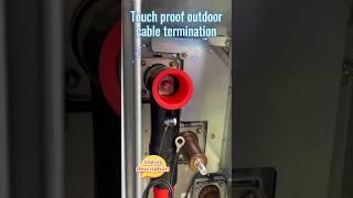 touch proof outdoor cable termination kit