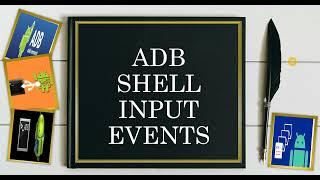 Android Framework - adb shell commands to input key events