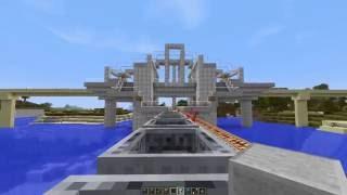 Minecraft Fully Automatic Subway System - Water Station