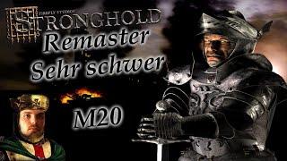 Zähneknirschen! | M20 auf Sehr Schwer! | Stronghold 1 Kampagnen Remaster | Livestream